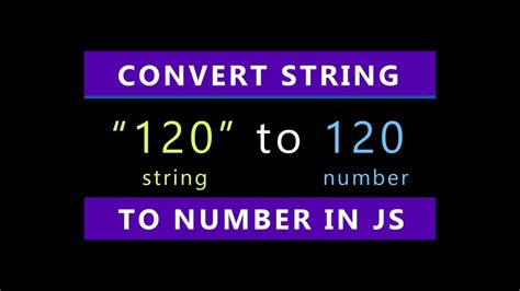 converting string to number js.